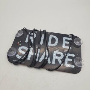 LED Signe 'GUIDE S' A RRE' Black with White LEDs